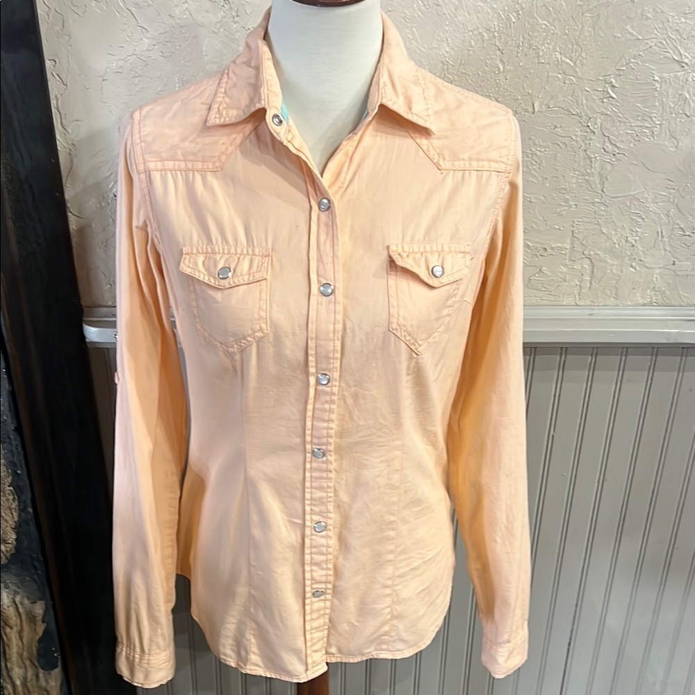 Fun & Flirt Peach Blouse